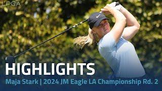 Maja Stark Highlights | 2024 JM Eagle LA Championship presented by Plastpro Rd. 2