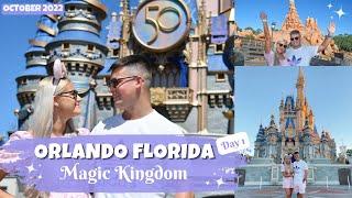 ORLANDO FLORIDA  DISNEY WORLD VLOG  Day 1 • Magic Kingdom - October 2022