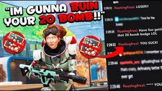Stream Snipers RUIN MY 20 BOMB! (Apex Legends)