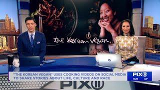 "The Korean Vegan" uses cooking videos on social media to share stories about life, culture & race