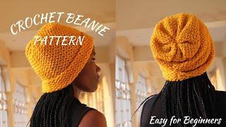 How to crochet a beanie for beginners | Easy and Stylish crochet beanie.