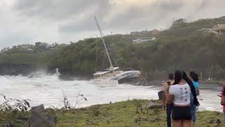 Beryl heads toward Jamaica as a major hurricane after ripping through southeast Caribbean