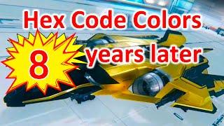 3.24.3 Hex code colors - 8 years later