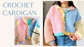 CROCHET CARDIGAN | CROCHET BY BEV