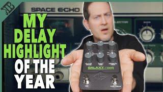 Most Accurate Space Echo Yet... | UAFX Galaxy Delay | Gear Corner