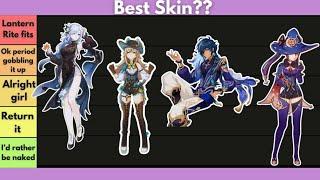 Which Character has the BEST Skin?