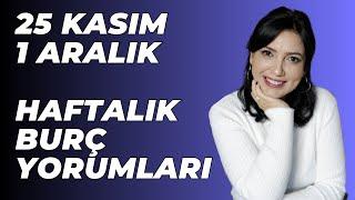 25 KASIM - 1 ARALIK HAFTALIK BURÇ YORUMLARI | ASTROLOG GÜLŞAN BİRCAN