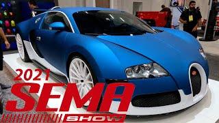 SEMA Show 2021 Highlights - Amazing Cars & Trucks - Las Vegas