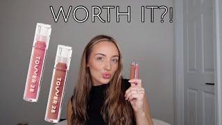 Tower 28 Beauty ShineOn Lip Jelly Lip Gloss First Impression + Try On!