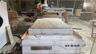 HT-R1SM /CNC NESTING 1 ĐẦU THAY DAO TỰ ĐỘNG + TRỤC LƯỠI CƯA KÉP/ ĐẠI PHÚC VINH CNC/ MÁY CHẾ BIẾN GỖ