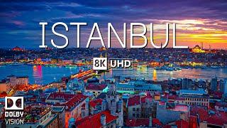 ISTANBUL 8K Video Ultra HD With Soft Piano Music - 60 FPS - 8K Nature Film