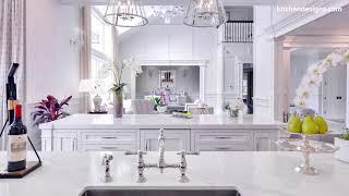 Kitchen Designs by Ken Kelly - Luxury Custom White Kitchen -