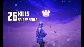 XEWER 26 KILLS WIN SOLO VS SQUAD FORTNITE FR