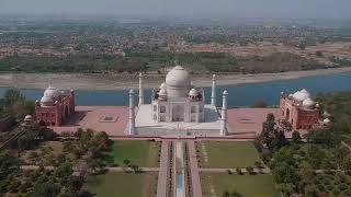 Flying over Taj Mahal -Yann MARTIN