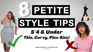 8 STYLE TIPS for PETITES | Thin, Curvy & Plus-Size