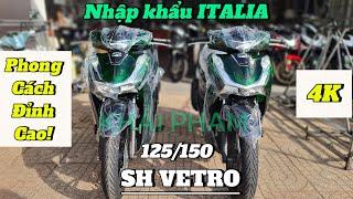 HOT! Honda SH VETRO đỉnh cao thiết kế nhập khẩu ITALIA đã có mặt tại CH Mai Duyên. Khải Phạm #sh