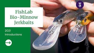 NEW - FishLab Bio-Minnow Jerkbait | Casting or Trolling