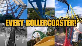 Every Roller Coaster at Busch Gardens Tampa! | On Ride POV 2024