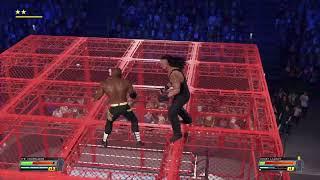 HELL IN A CELL gameplay! WWE 2K22