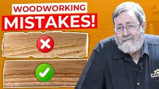 12 Common Woodworking Mistakes I've Seen in 50 Years