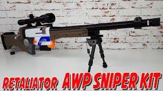 [REVIEW] RETALIATOR AWP BOLT ACTION SNIPER KIT MIT 12 KILO FEDER |  VORSTELLUNG & SCHUSSTEST