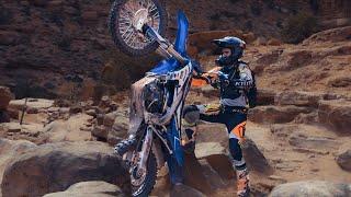 I tried riding a 450 in hard enduro - struggle fest