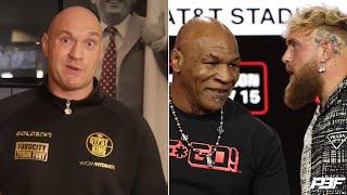 "PEOPLE ARE JUST JEALOUS!" - TYSON FURY BRUTALLY HONEST ON JAKE PAUL VS MIKE TYSON