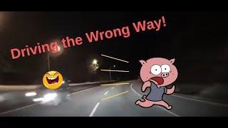 Vancouver's Worst Drivers: Wrong Way on Highway 1!