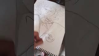 art of goku art of Goku of Dragon Ball super for Dragon Ball fans basic card for your Dragon Z fans