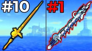 The 10 BEST RODS FOR XP in ROBLOX FISCH! (UPDATED)