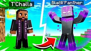 BLACK PANTHER in MINECRAFT! (strong)