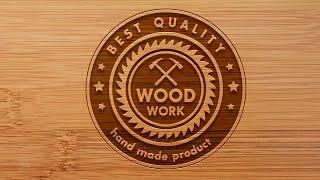 how to make wood work logo design in Adobe illustrator||Rasheed RGD