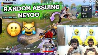 RANDOM PLAYER ABUSING NEYOO IN BGMI 