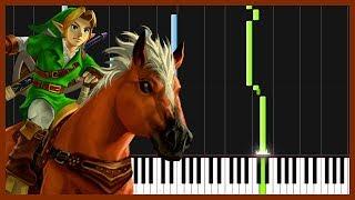 Opening Title - The Legend of Zelda: Ocarina of Time [Piano Tutorial] (Synthesia)