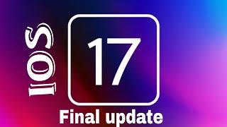 ios 17 final  update  #apple #ios #iphone #youtube