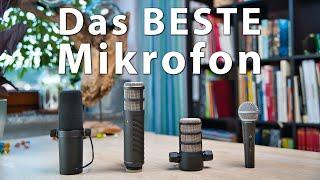 Das beste Mikrofon für Streamer und Podcaster 2020 - Shure SM7B vs SM58 vs Rode Procaster vs PodMic