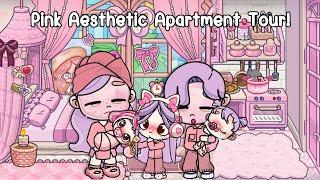 Pink Aesthetic Apartment Tour Family of 5  Avatar World House Ideas | New Update | Pazu