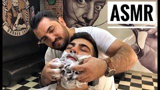 Asmr Beard Shaving | Sleep Therapy from Numan(Sakal Traşı)Barber Shop #asmr #beardcut