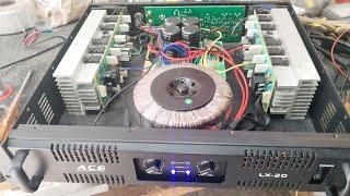 ACE LX20 POWER AMPLIFIER,,para tumibay fix bias na Ang Gawin,,vlog