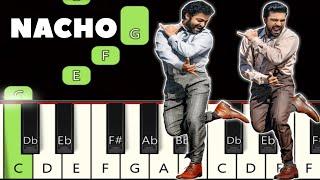 Nacho Nacho Song | RRR movie | Piano Tutorial | Piano Online #pianotimepass #RRR #ntr #ramcharan