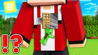 How Mikey Built a House inside JJ’s STOMACH And Prank Him - in Minecraft (Maizen)