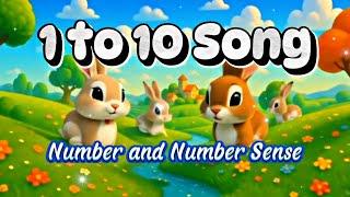 Count 1 to 10 | Numbers Song for Kids | To the Tune of Are You Sleeping