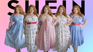 Huge SHEIN Plus Size Dress Haul | June 2024 #shein #sheinforall #sheincurve