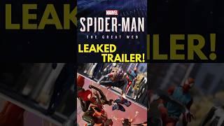 Leaked Spider-Verse Game Trailer! - "The Great Web"