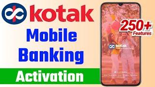 kotak mobile banking activation 2024 | kotak mahindra bank mobile banking registration