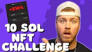 HUGE LOSS AND HUGE WIN - 10 SOL to 100 SOL Flipping Challenge (Part 5)