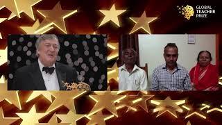 Stephen Fry and Ranjit Disale, Winner of the Global Teacher Prize 2020 - Q&A session