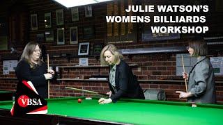 Julie Watson's Women's Billiards Workshop 04/11/2023