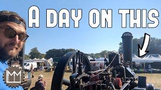 A day on and around a German Traction Engine at the Bedfordshire Steam Fayre!