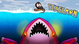 Only 1% Chance to Catch SHINY LEGENDARY KYOGRE!? (Minecraft Pixelmon)